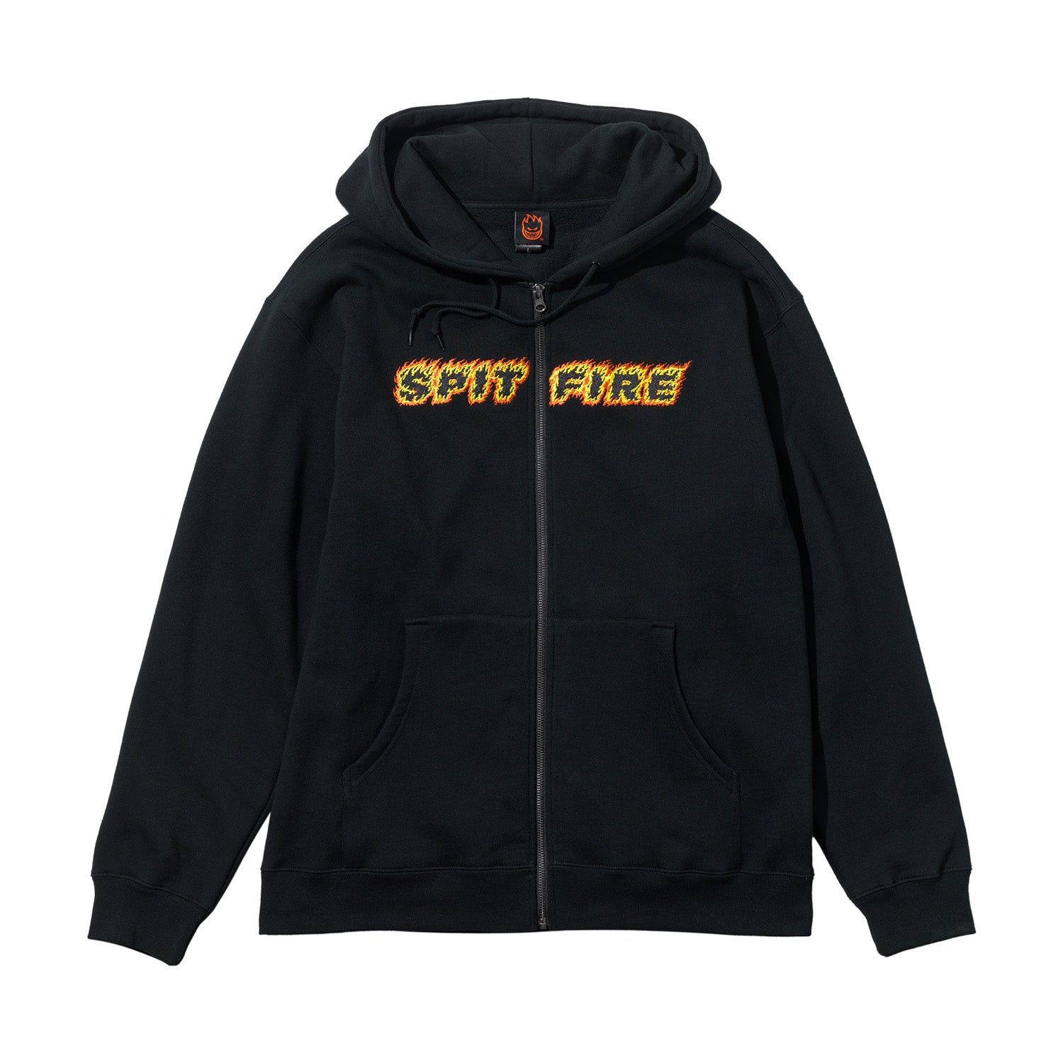 Spitfire Flames Script Zip-Up Hooded Sweatshirt – DLX
