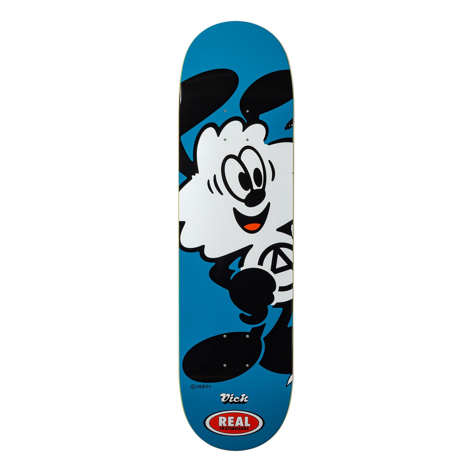 VICK SKATEBOARD (ステッカーパック付き) COLOR: BLUE Real Skate Shop Day 2026 Verdy Vick Deck – DLX