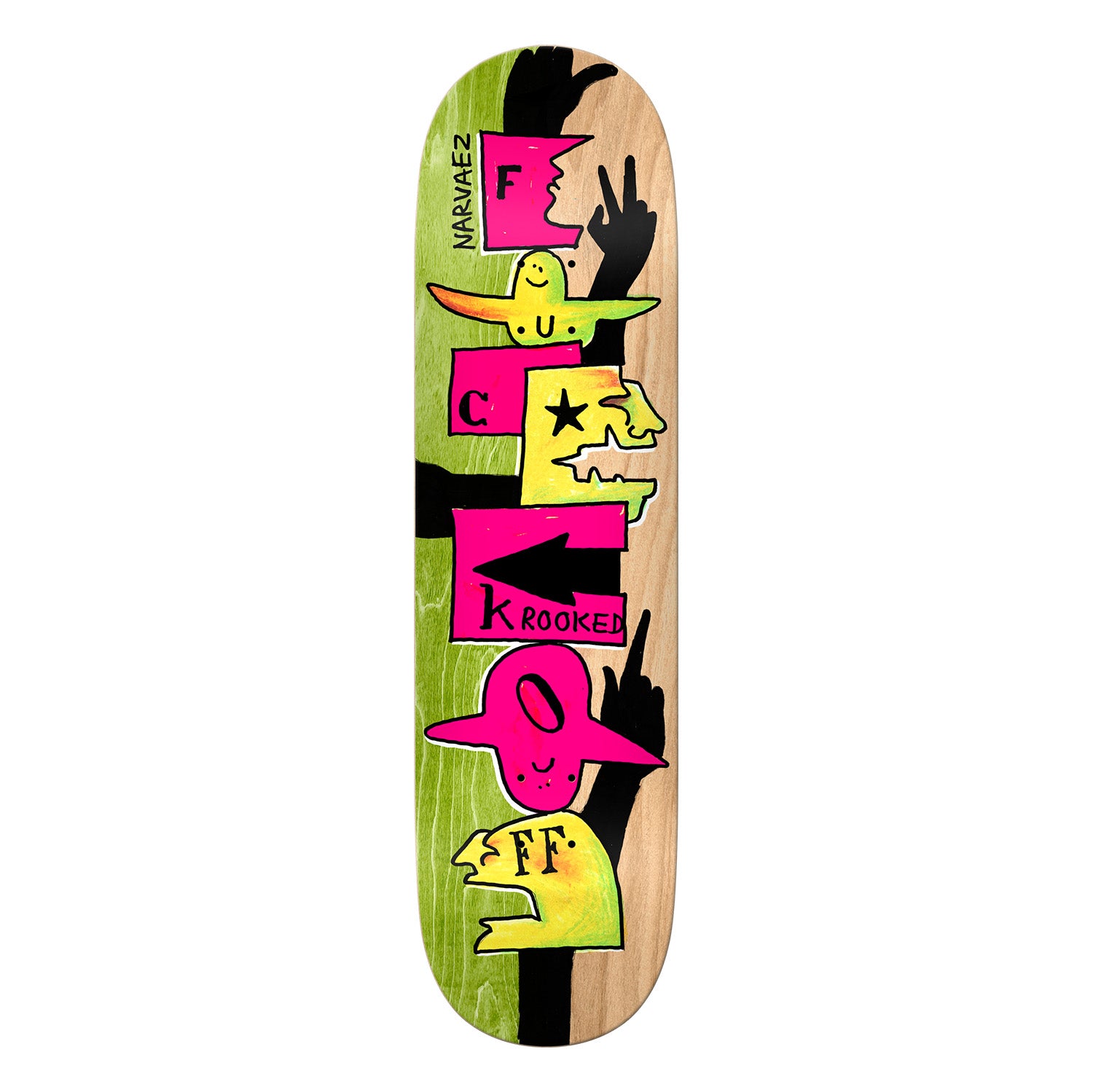 Krooked Sam Narvaez F-Off Deck – DLX