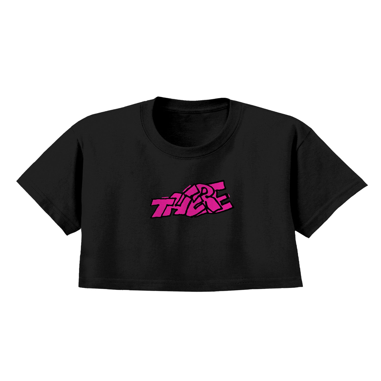 There Blocky Crop T-Shirt – DLX