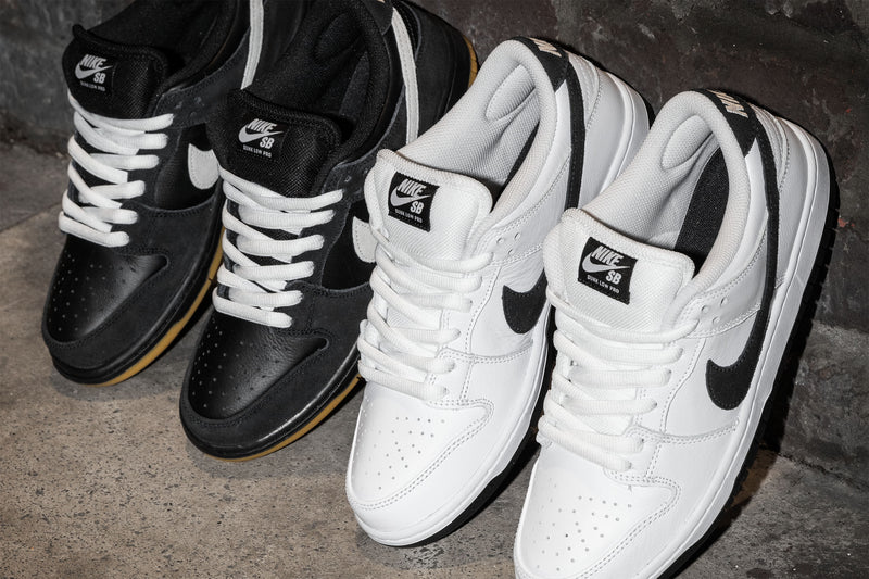 Nike SB “Black/White” & “White/Black” Dunk Low Pro