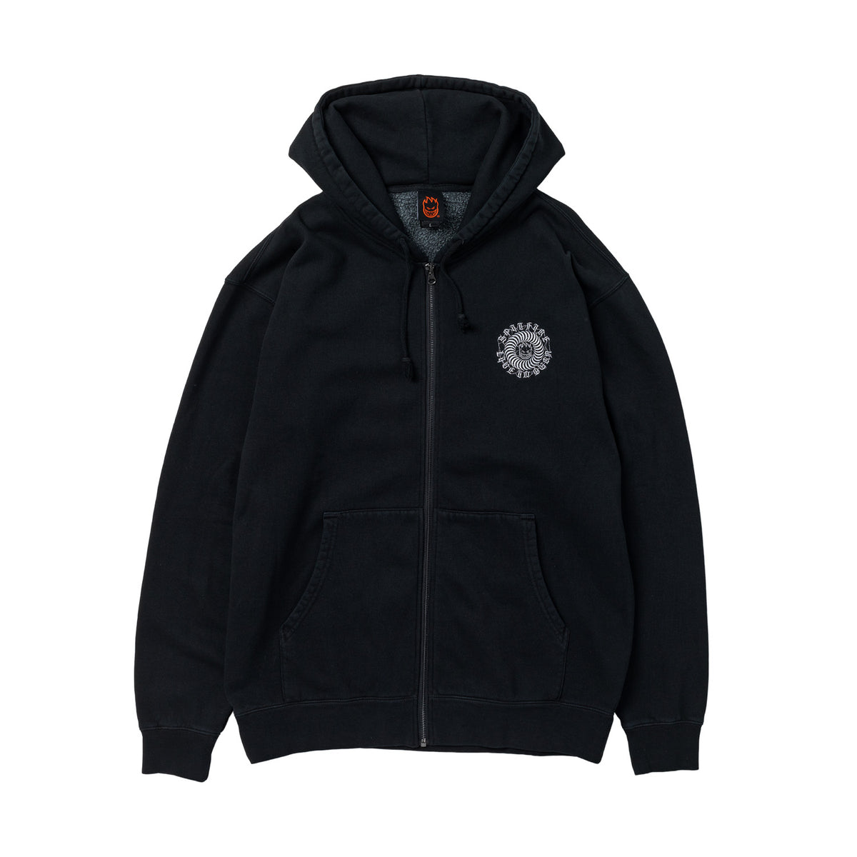 Spitfire Webbed Classic Zip-Up Hooded Sweatshirt