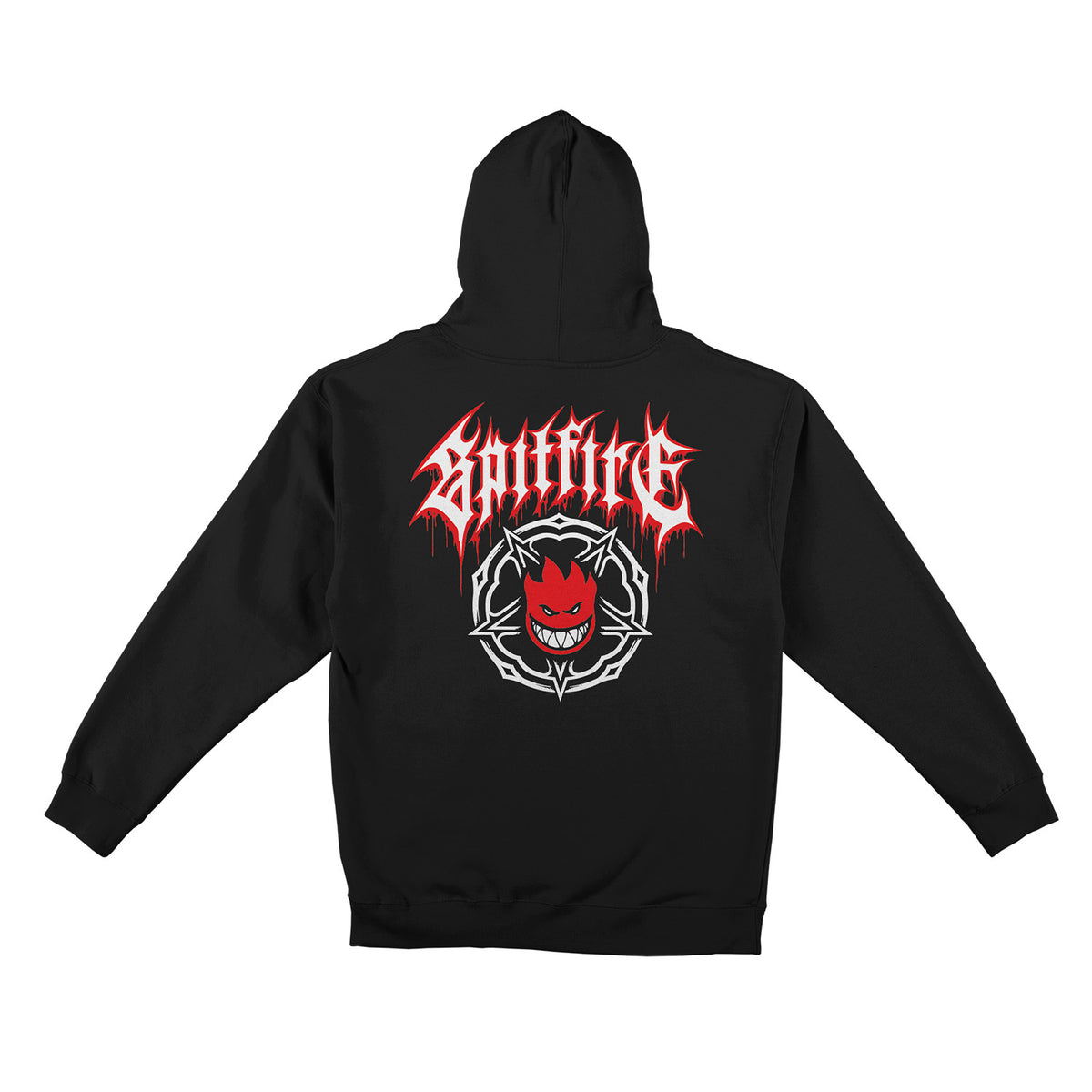 Spitfire Pentagram Drip Zip-Up Hooded Sweatshirt