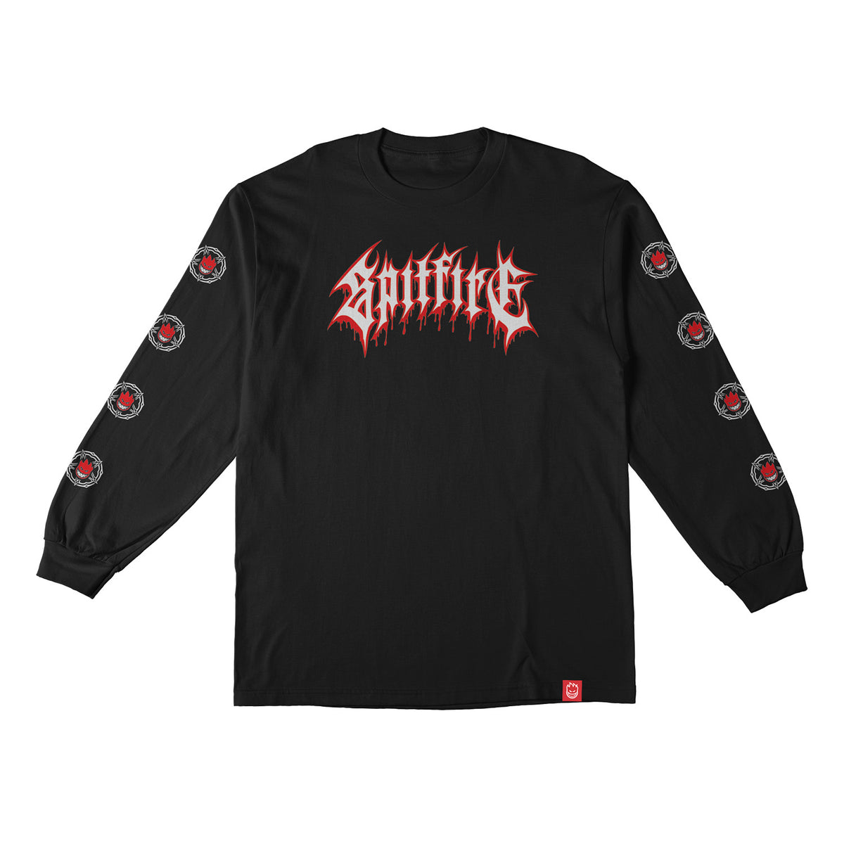 Spitfire Pentagram Drip Long Sleeve T-Shirt