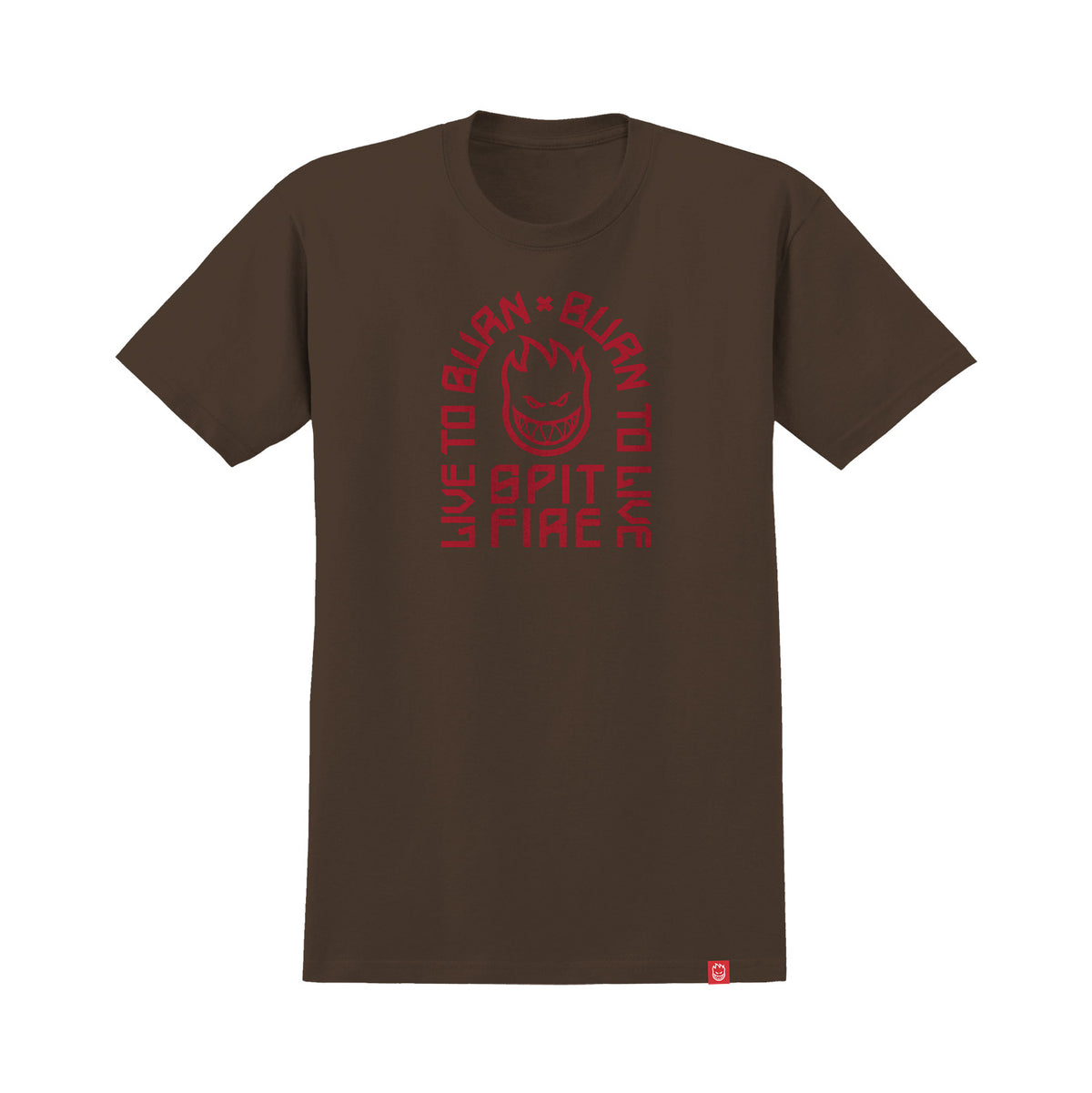 Spitfire Live To Burn Arch T-Shirt