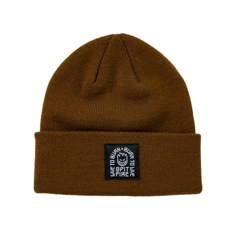 Spitfire Live To Burn Bighead Arch Cuff Beanie