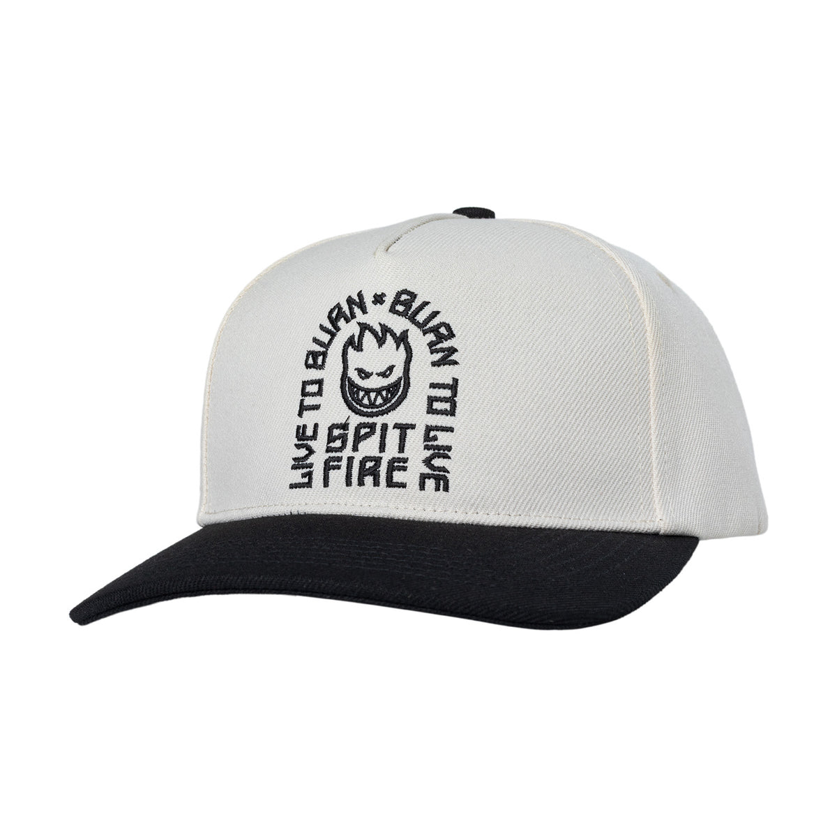 Spitfire Live To Burn Arch Snapback Hat