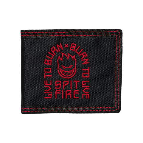 Spitfire Live To Burn Arch Bifold Wallet