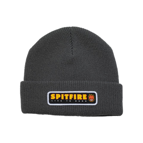 Spitfire Live To Burn Patch Beanie