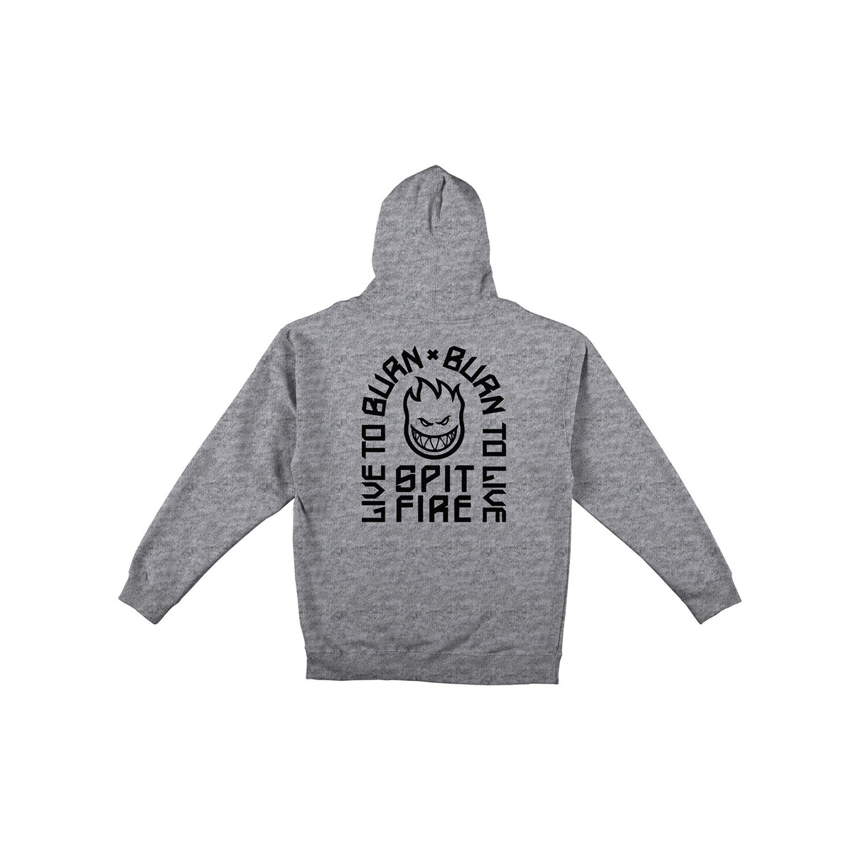 Spitfire Live To Burn Arch Youth Zip-Up Hooded Sweatshirt