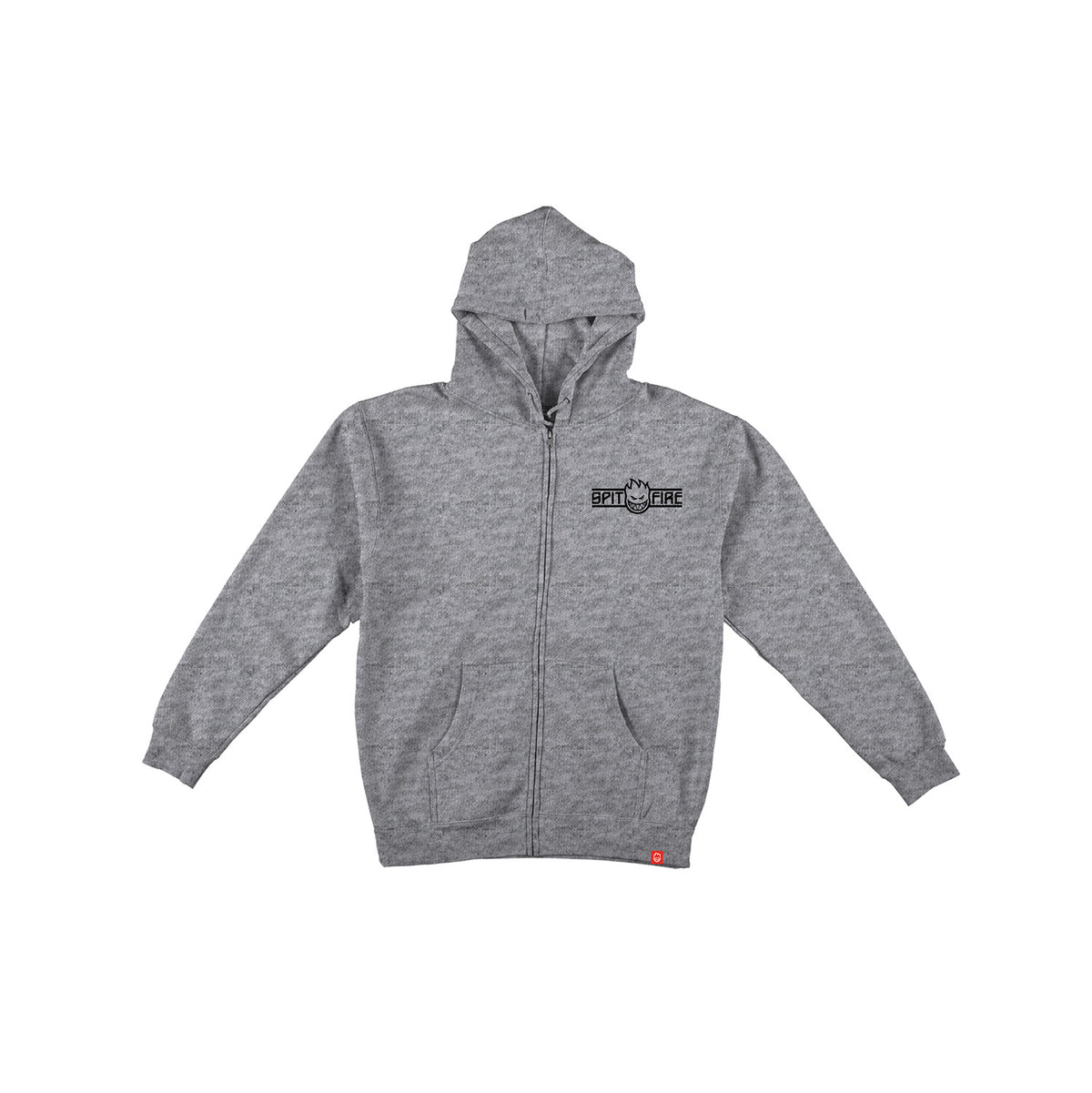 Spitfire Live To Burn Arch Youth Zip-Up Hooded Sweatshirt