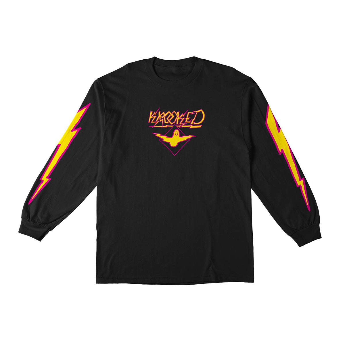 Krooked Bird Lightning Long Sleeve T-Shirt