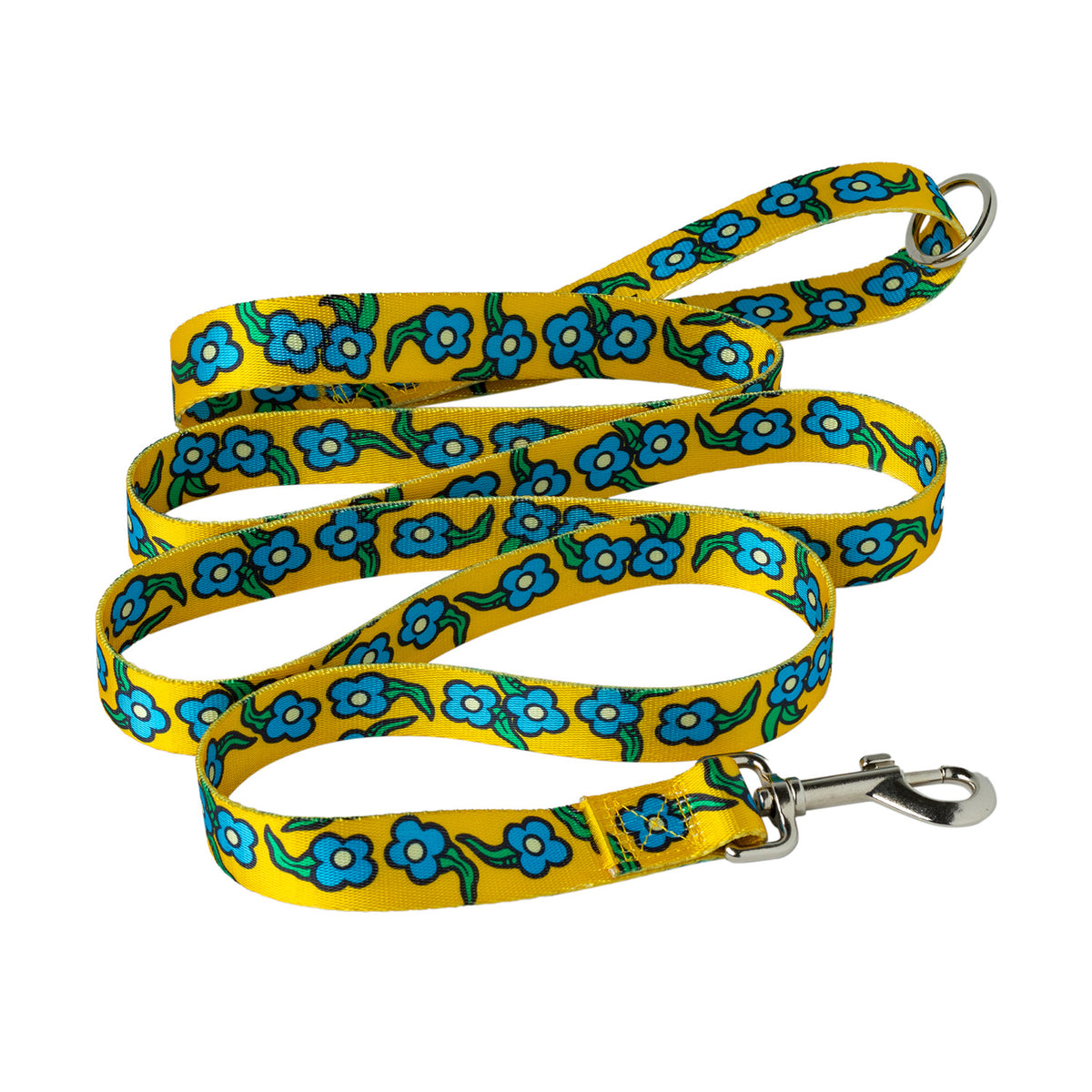 Krooked Flowers Dog Lead