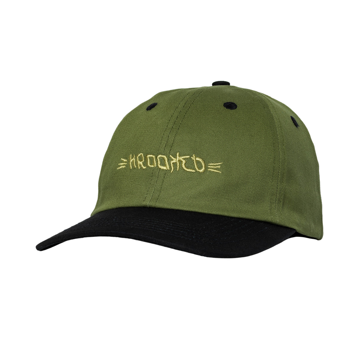 Krooked Brush Skript Strapback Hat