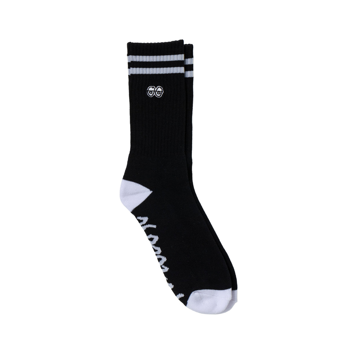 Krooked Eyes Embroidered Socks