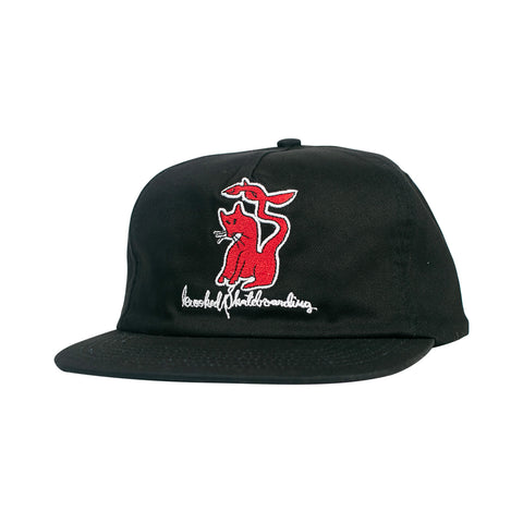 Krooked Kat Serpent Snapback Hat