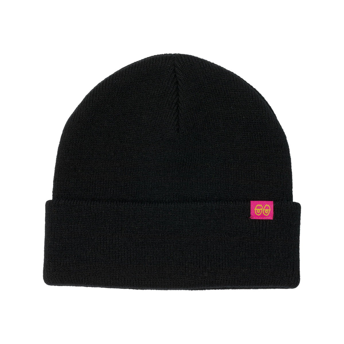 Krooked Eyes Clip Cuff Beanie