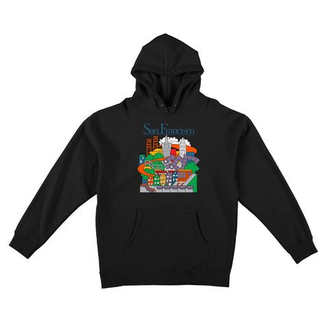 Real SF Travel Hooded Sweatshirt
