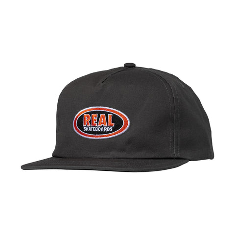 Real Oval Snapback Hat