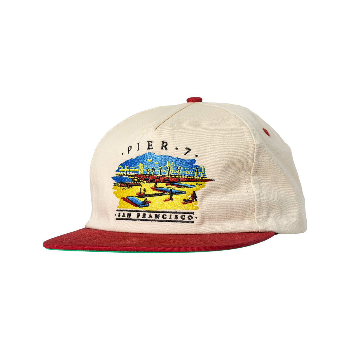 Real Pier 7 Snapback Hat