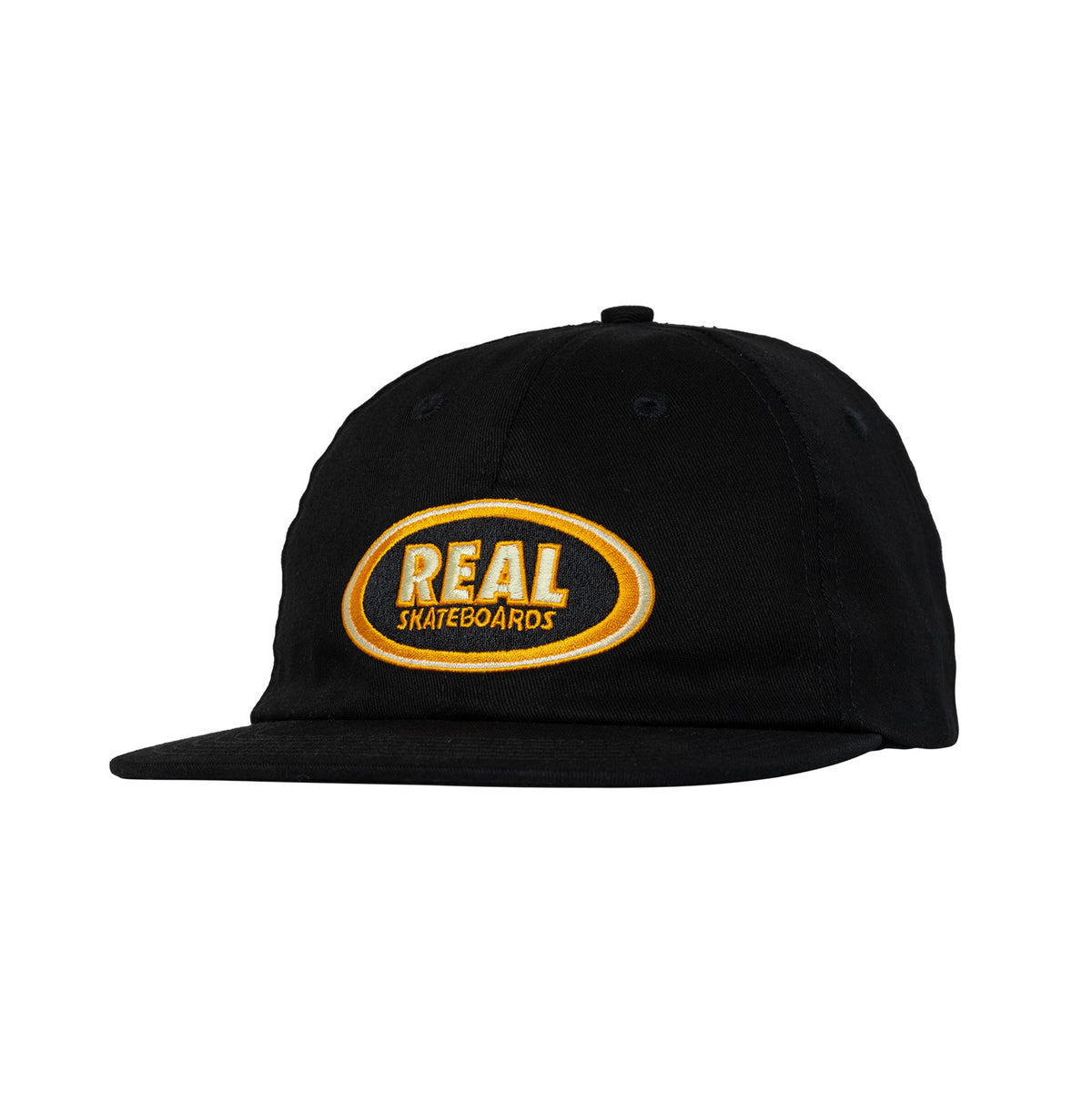 Real Oval Embroidered Strapback hat