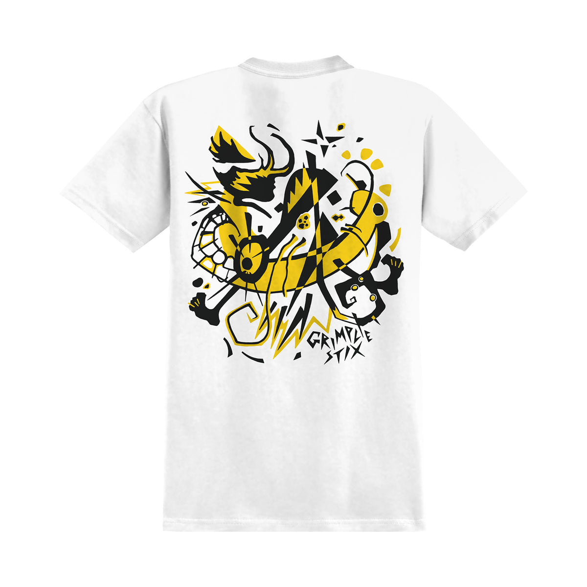 Antihero Grimple Stix Abstract Pocket T-Shirt