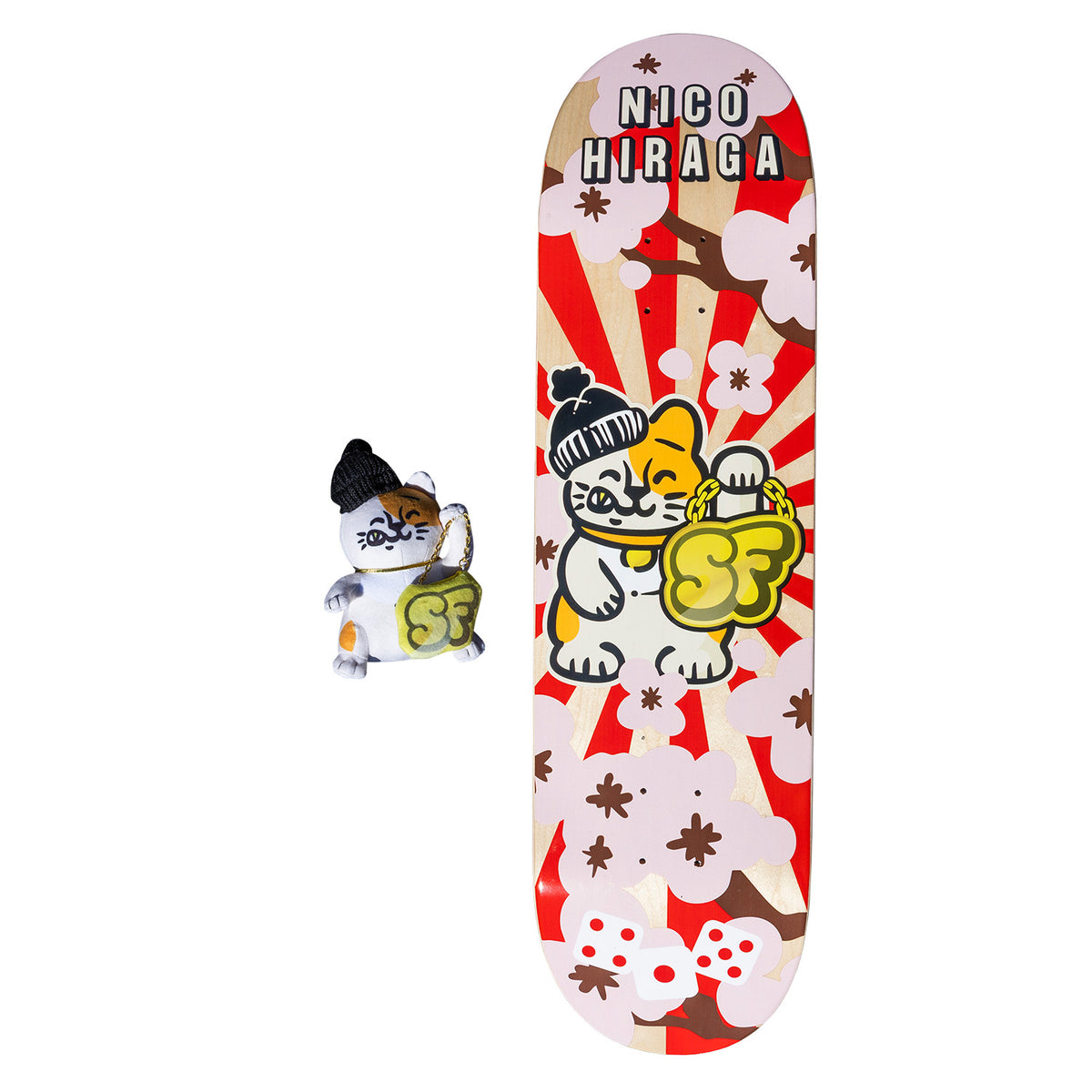 Chico Stix Nico Hiraga Guest Deck & Plushie