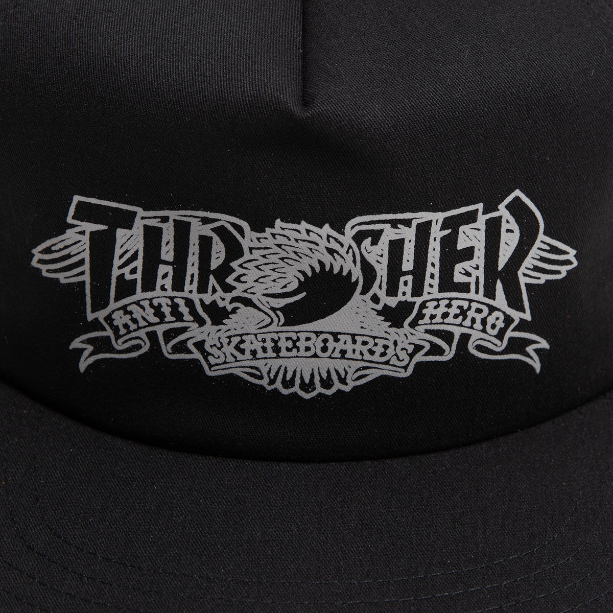 Thrasher X Antihero Mag Banner Snapback Hat