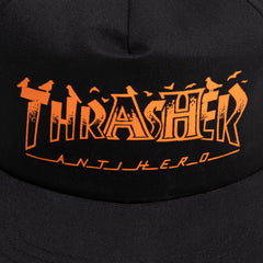 Thrasher X Antihero Pigeon Mag Snapback Hat