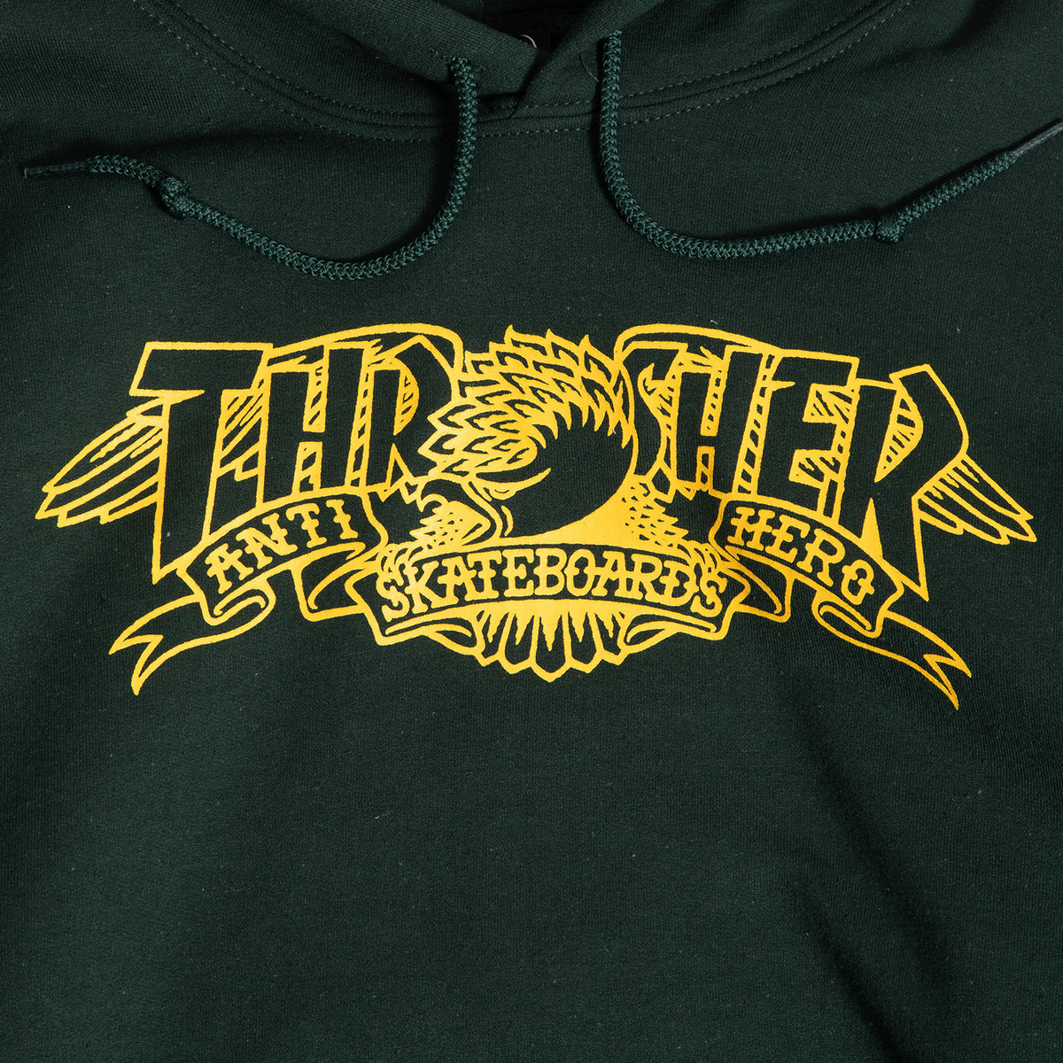 Thrasher X Antihero Mag Banner Hooded Sweatshirt