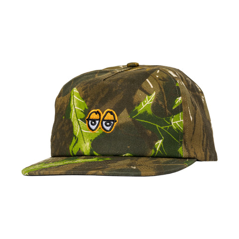 Krooked Eyes Camo Snapback Hat