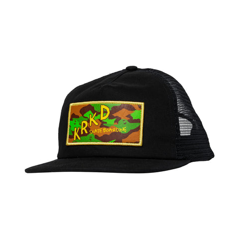 Krooked Kamo Snapback Mesh Hat