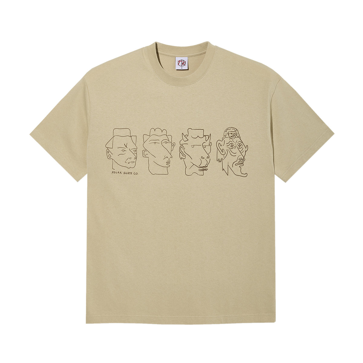 Polar 8 Heads Contrast T-Shirt