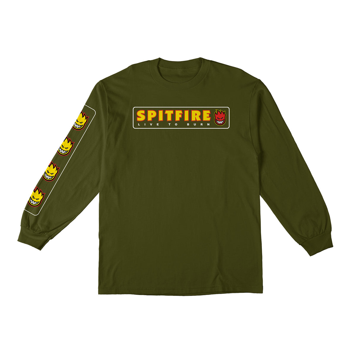 Spitfire Live to Burn Long Sleeve T-Shirt