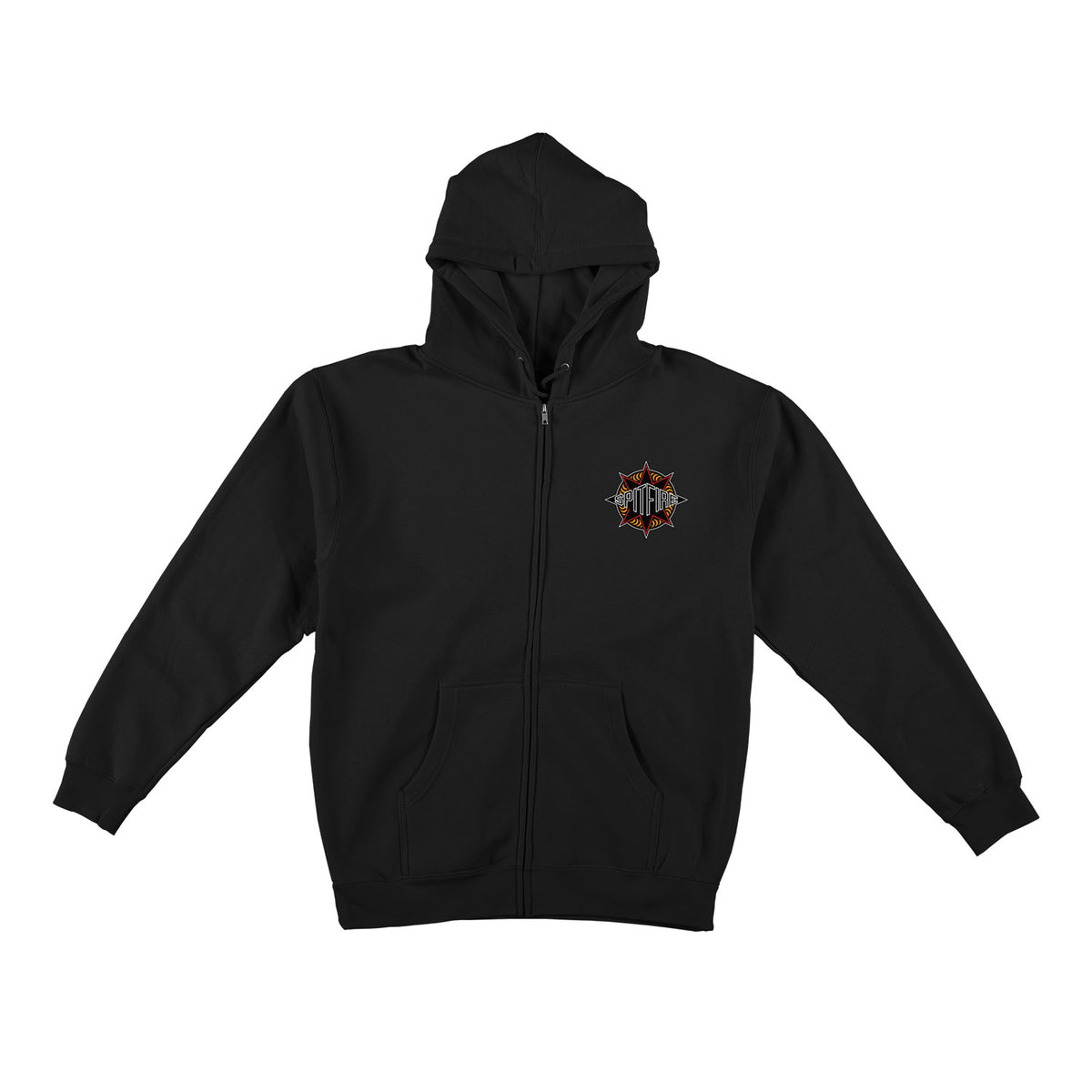 Spitfire Sure Shot Zip Up Hooded Sweatshirt