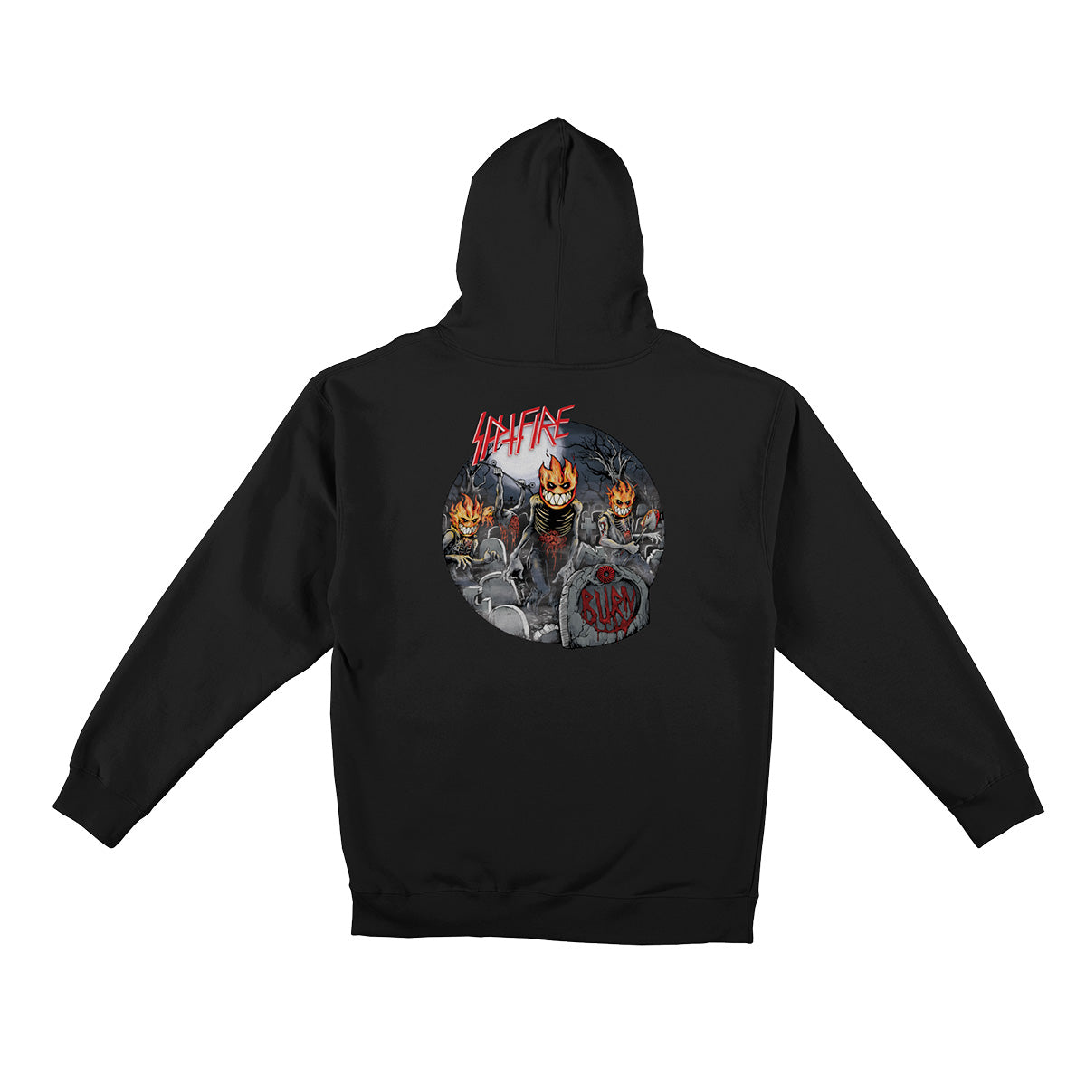 Spitfire Undead Zip Up Hooded Sweatshirt