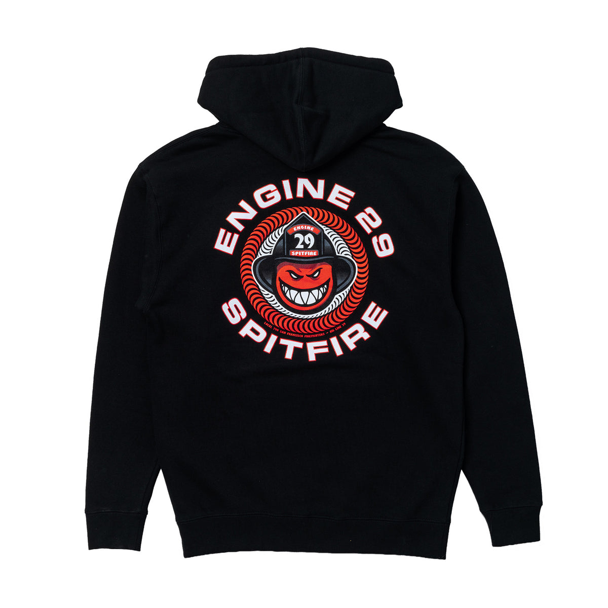 Spitfire X SFFD Engine 29 Hooded Sweatshirt
