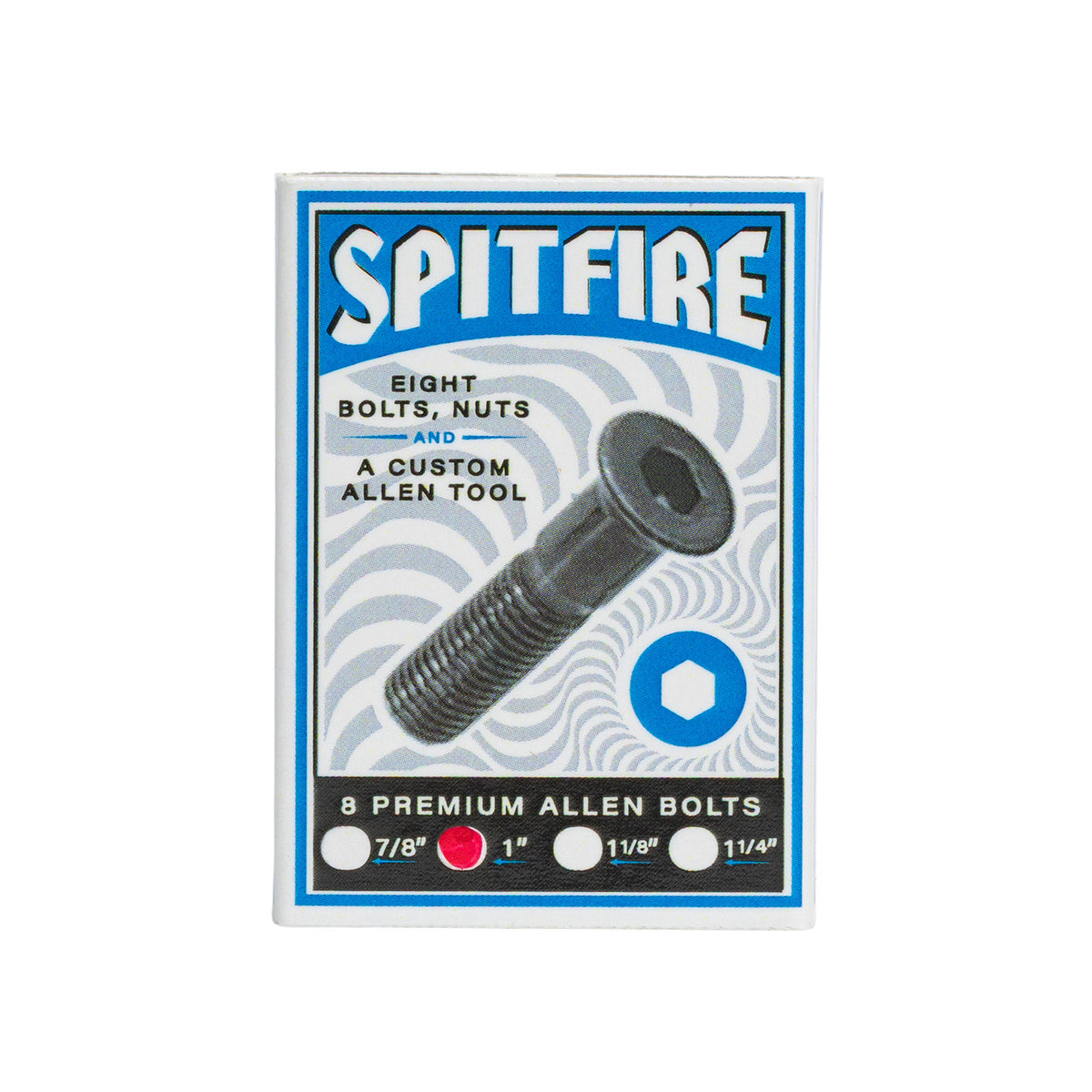 Spitfire 1" Allen Hardware