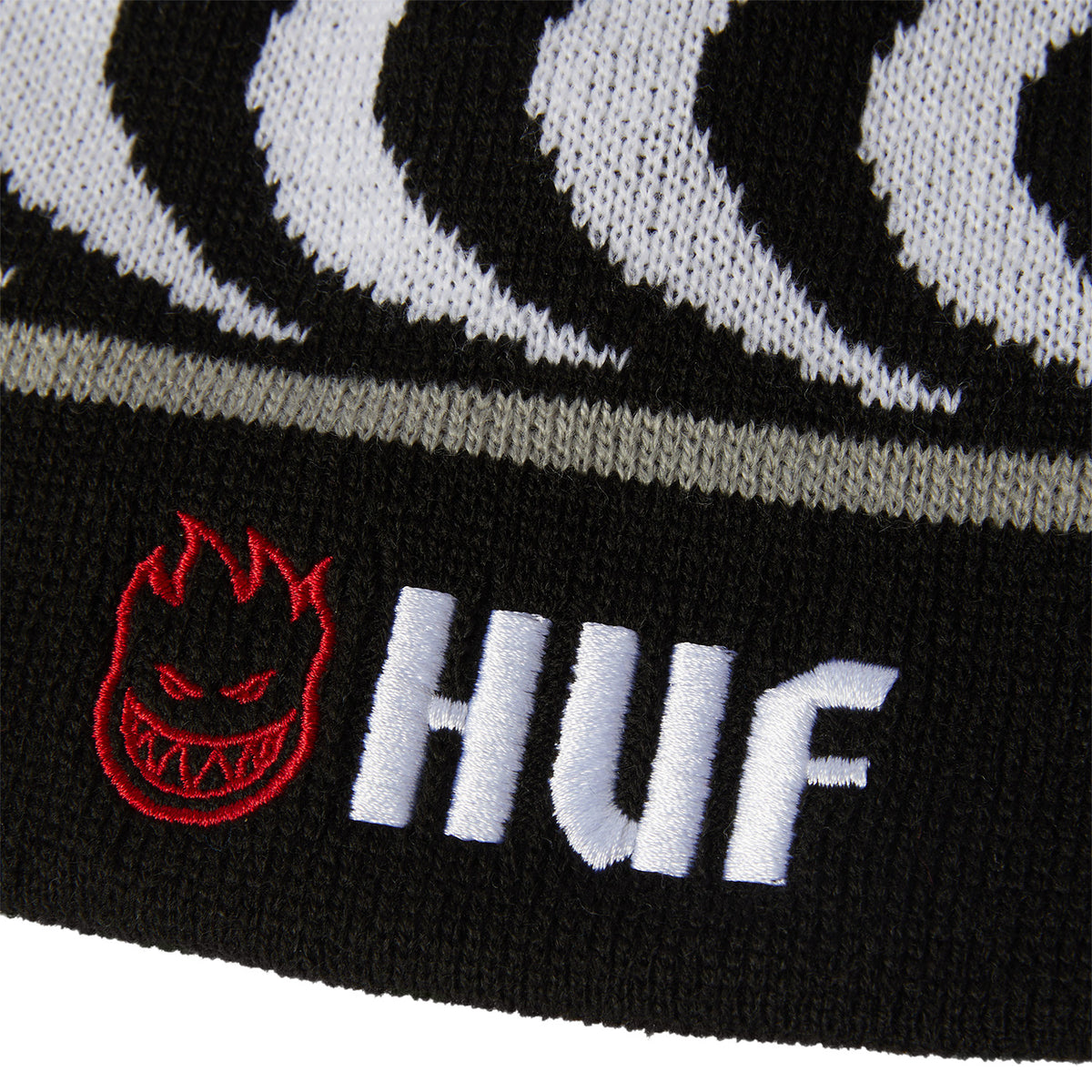 HUF X Spitfire Skull Beanie