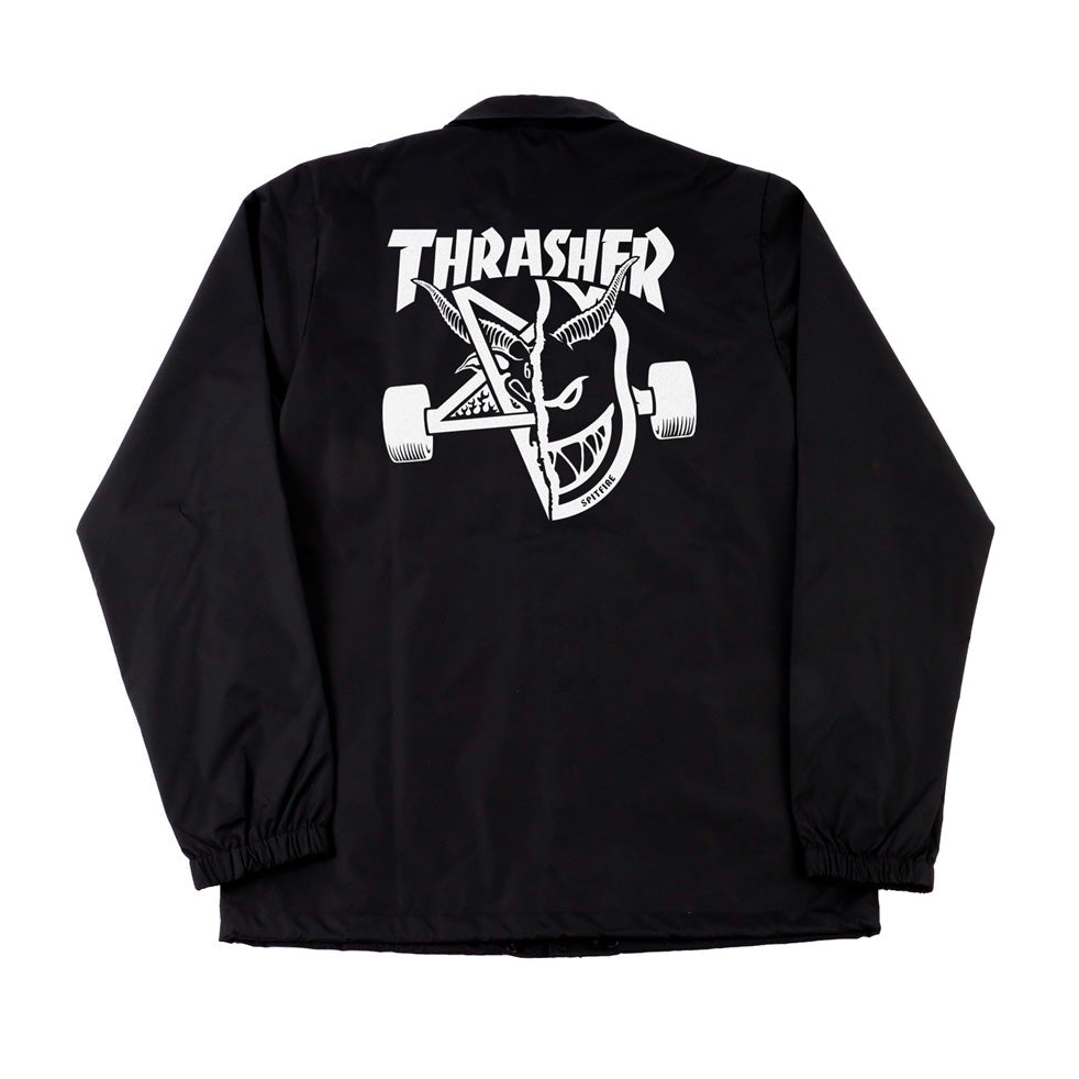 Thrasher X Spitfire Thrash & Burn Coach Jacket