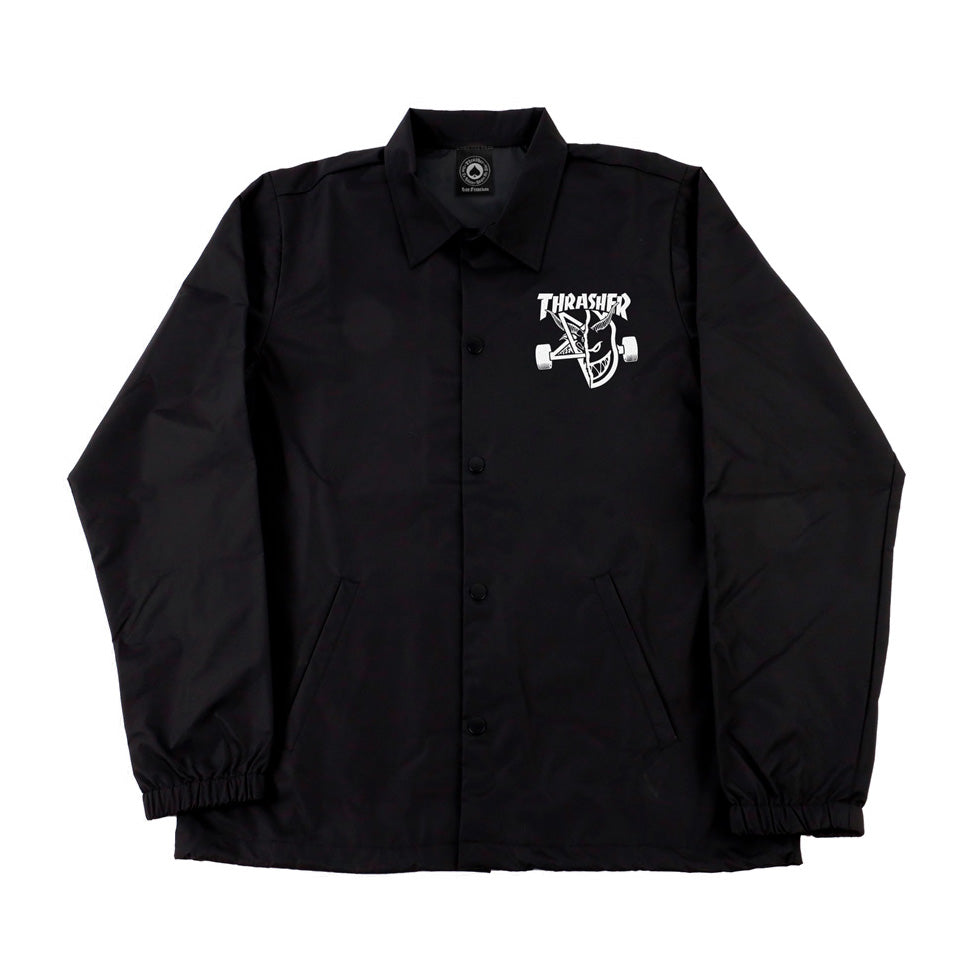 Thrasher X Spitfire Thrash & Burn Coach Jacket