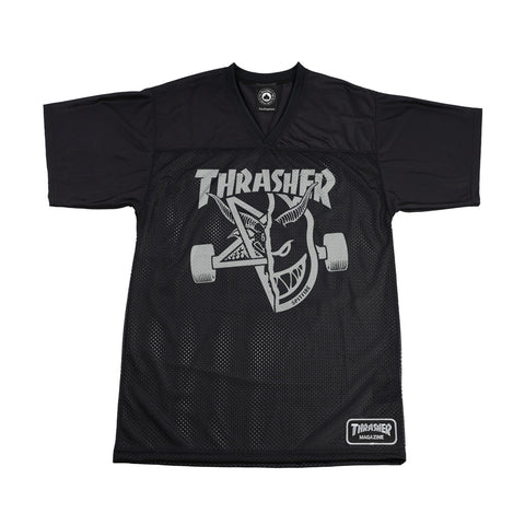 Thrasher X Spitfire Thrash & Burn Football Jersey
