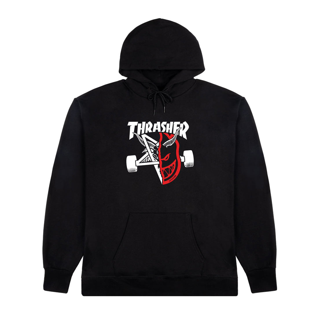 Thrasher X Spitfire Thrash & Burn Hooded Sweatshirt