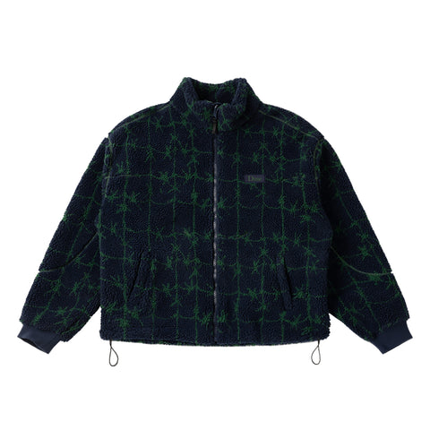 Dime Polar Fleece Sherpa Zip