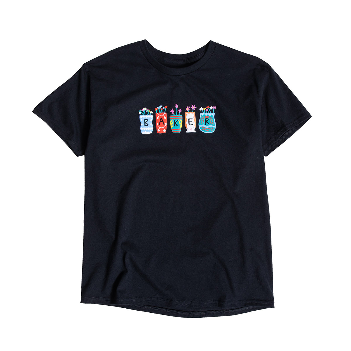 Baker Pots & Flowers T-Shirt