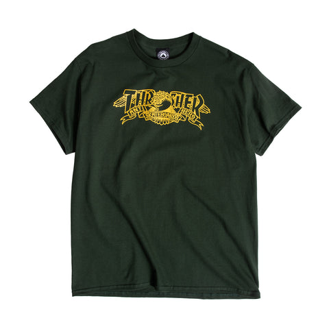 Thrasher X Antihero Mag Banner T-Shirt
