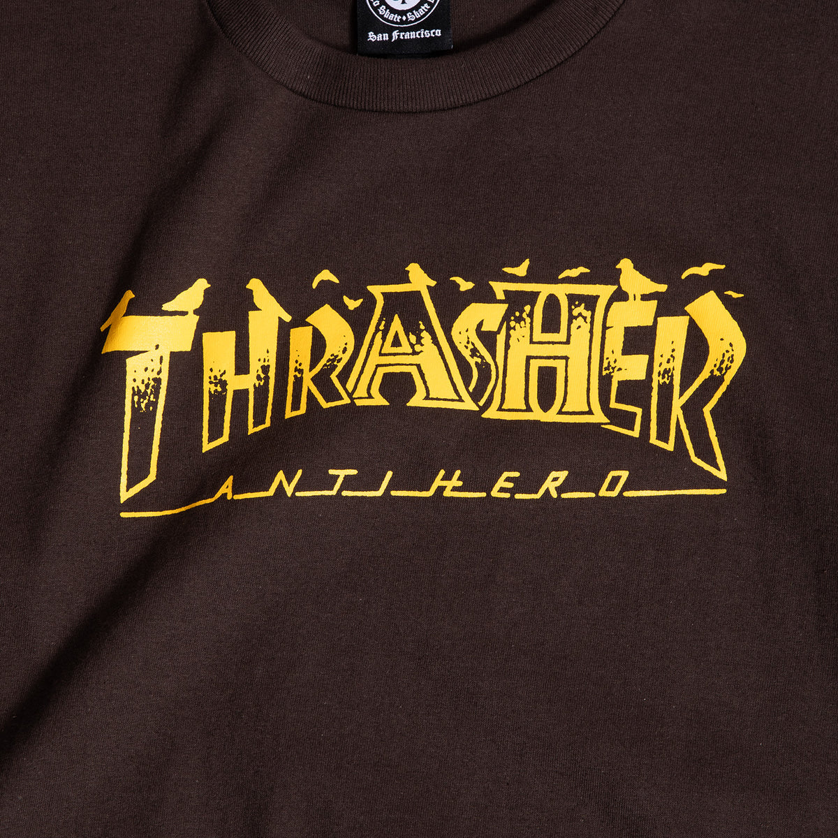 Thrasher X Antihero Pigeon Mag T-Shirt