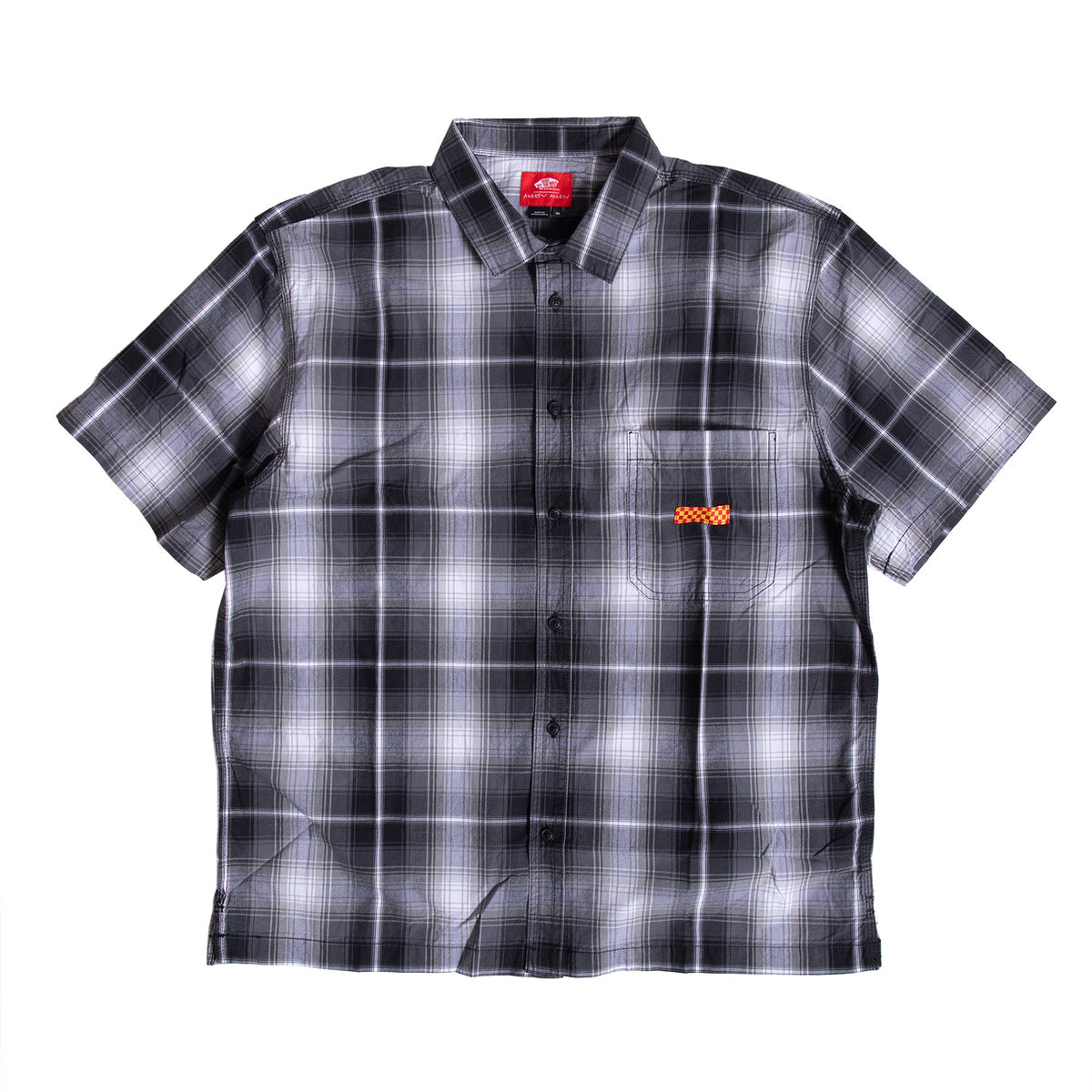 Vans X Andrew Allen Button Up Short Sleeve Shirt DLX Vans X Andrew Allen Button Up Short Sleeve Shirt DLX