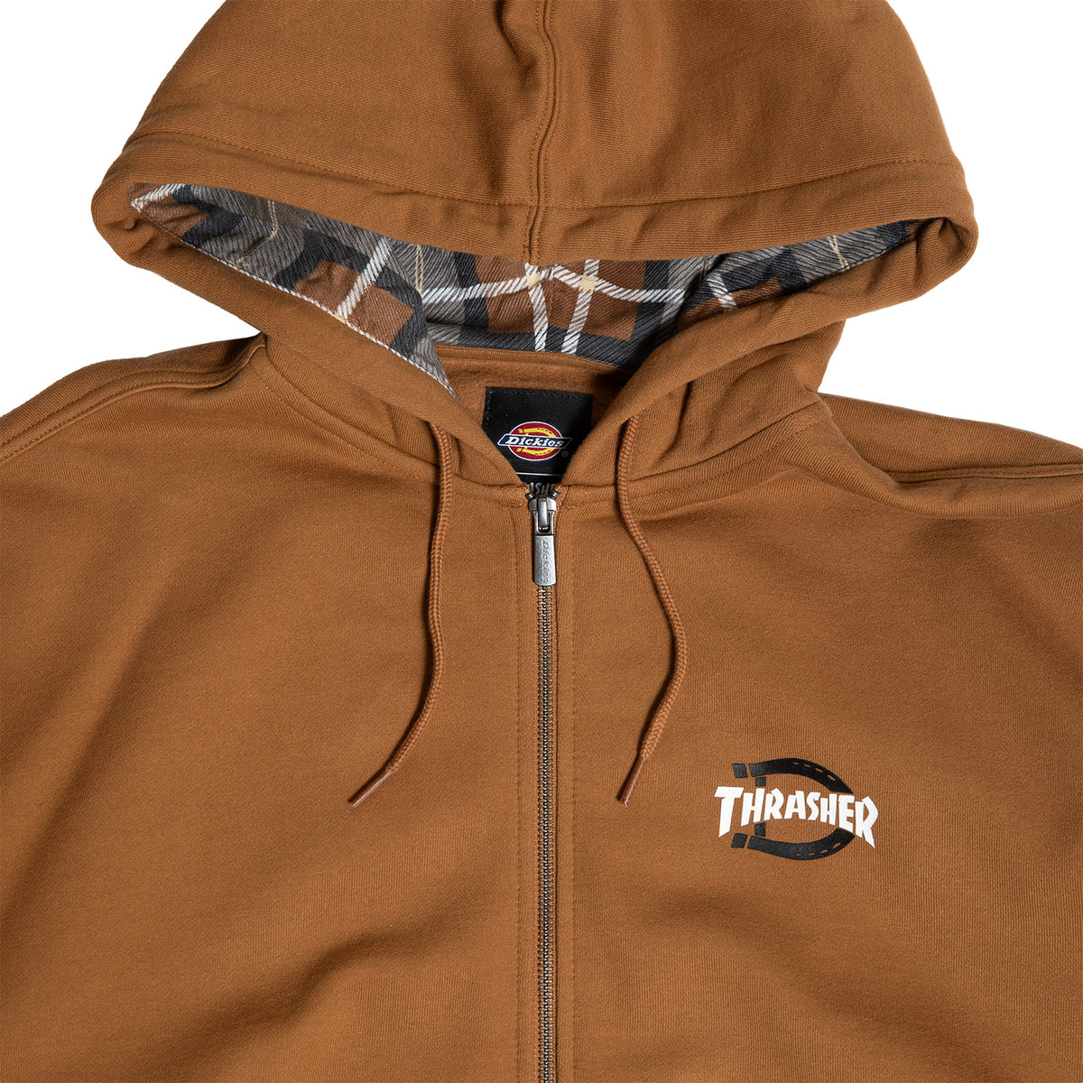 Dickies X Thrasher Zip-Up Hooded Sweatshirt