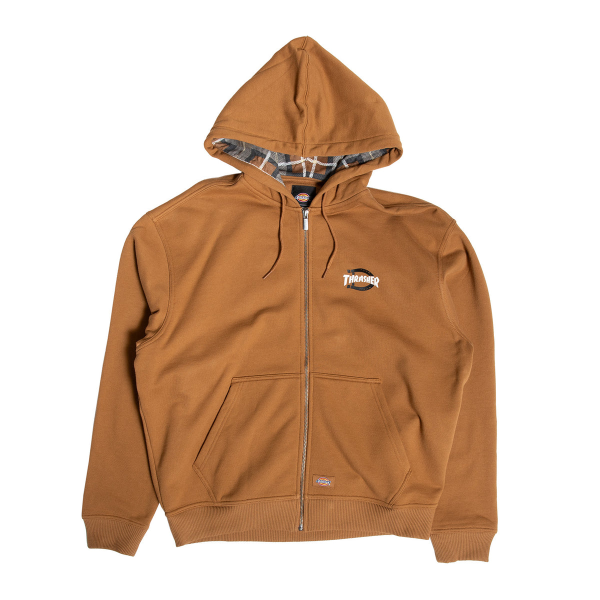 Dickies X Thrasher Zip-Up Hooded Sweatshirt